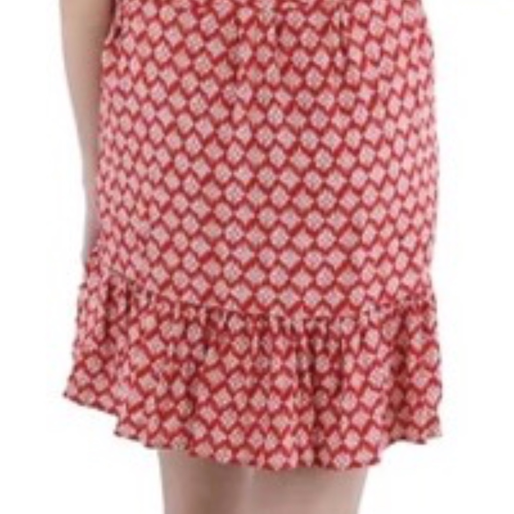 NWT nautical Jeans Co. V-neck crochet shift dress size Medium - Picture 6 of 7